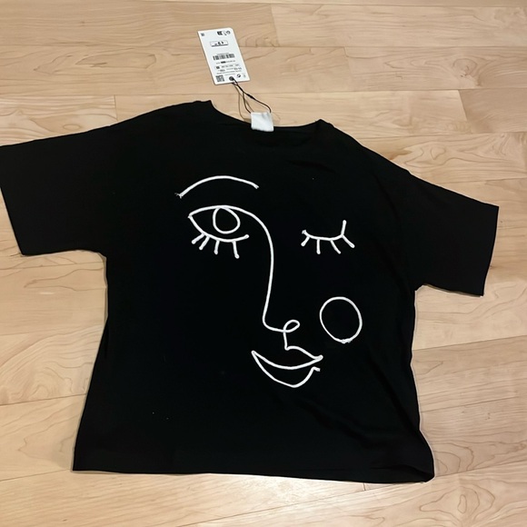 Zara abstract shirt from France - Picture 1 of 5